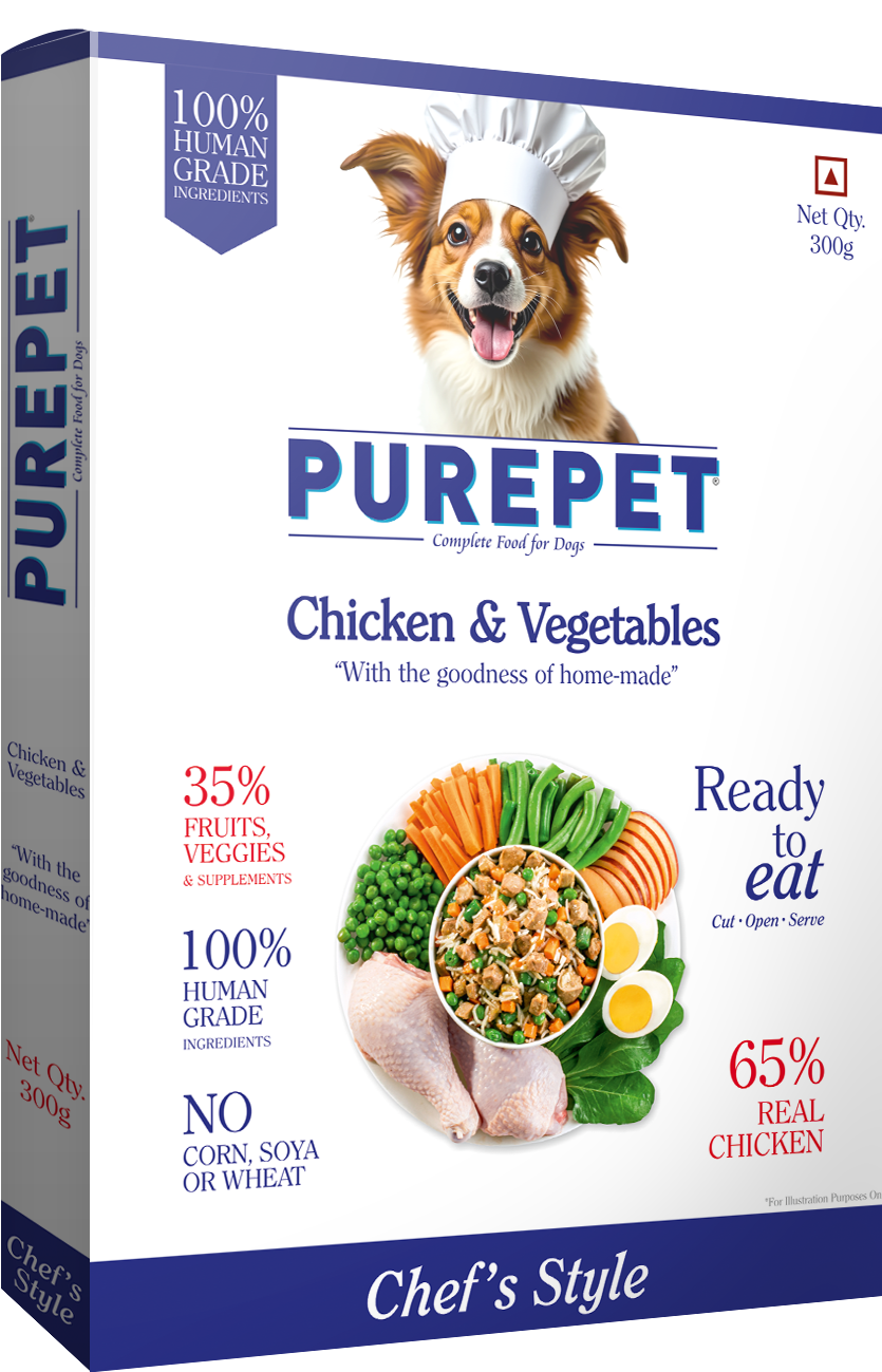 Purepet Chicken and Vegetable Biryani Fresh Food For Dogs Sample Purepet