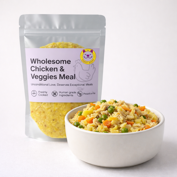 3-Day Chicken & Veggie Home Meal Pack  for Dogs by The Doggy Bakery
