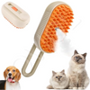 Chullbull Electric Multifunctional Steam Brush for Dogs and Cats (Multicolor) Both-Grooming Supplies Chullbull Dropship 170mm