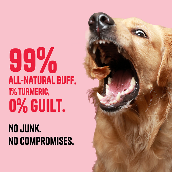 Muttley Crew Buff and Turmeric Jerky Dog Treats