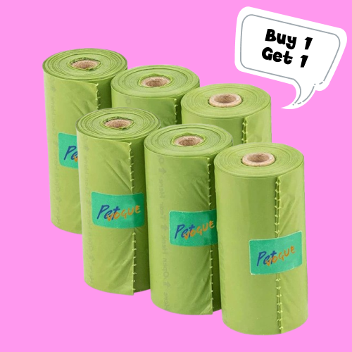 Pet Vogue Poop Bags for Dogs and Cats (Buy 1 Get 1) Both-Health & Wellness Pet Vogue Pack of 2