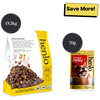 Henlo Chicken & Vegetable Baked Dry Food and Chicken Jerky treats for Dogs Combo Exclusive Combo Henlo
