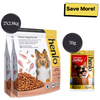 Henlo Chicken and Egg Baked Dry Food for Adult Dogs & Puppies and Chicken Jerky Treats for Dogs Combo Exclusive Combo Henlo