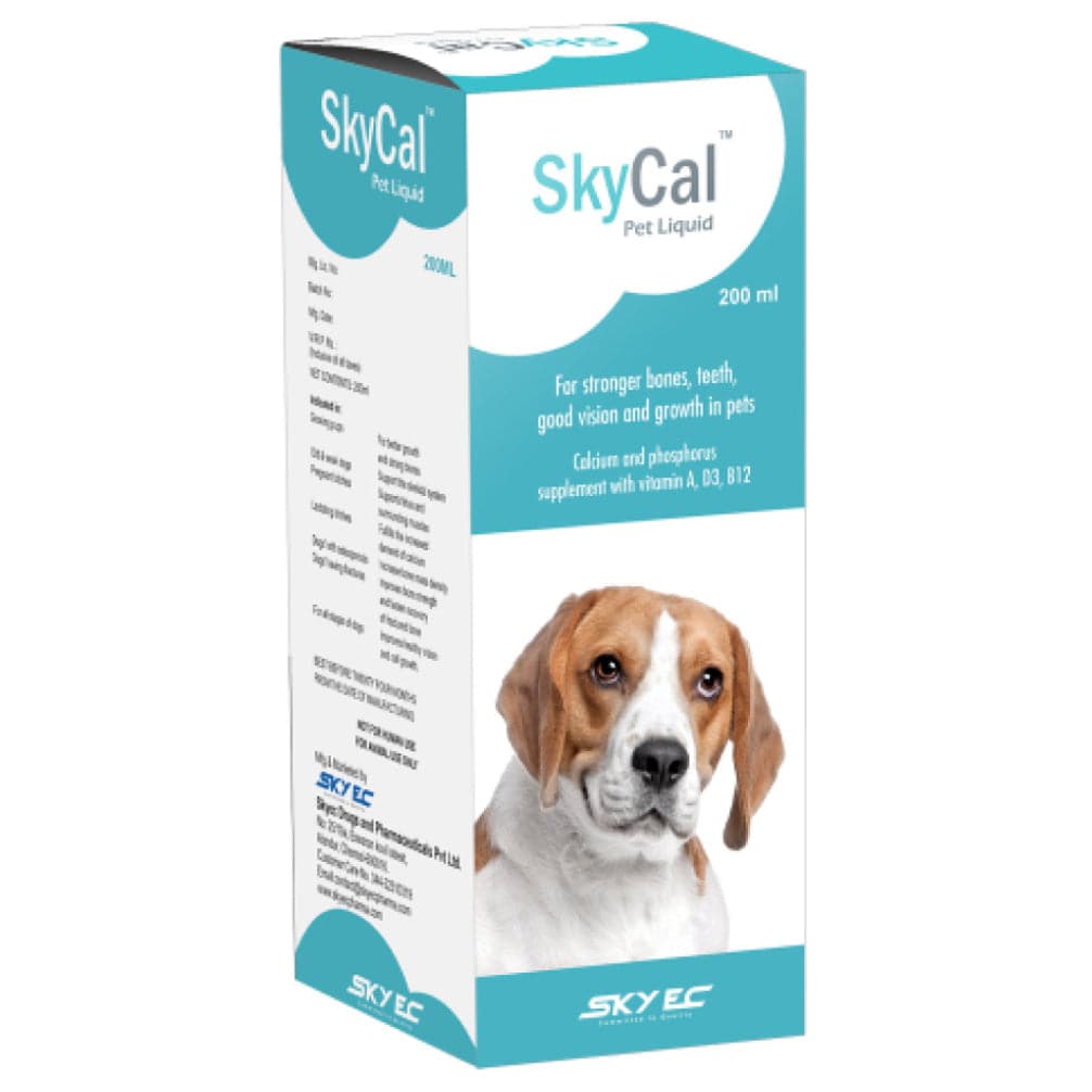 Skyec Calcium & Multivitamin Supplement Combo for Dogs & Cats