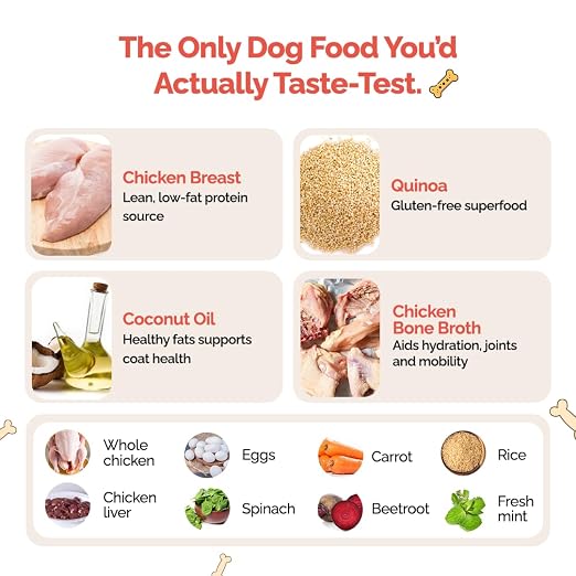 Goofy Tails Mackerel & Chicken and Himalayan Trout & Anchovies Meals and Chicken Bone Broth 375ml Combo for Cats Exclusive Combo Goofy Tails