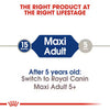 Royal Canin Maxi Adult Dog Food For Dogs 5+ years of Age, Dry Food Dogs- Dry Food Royal Canin