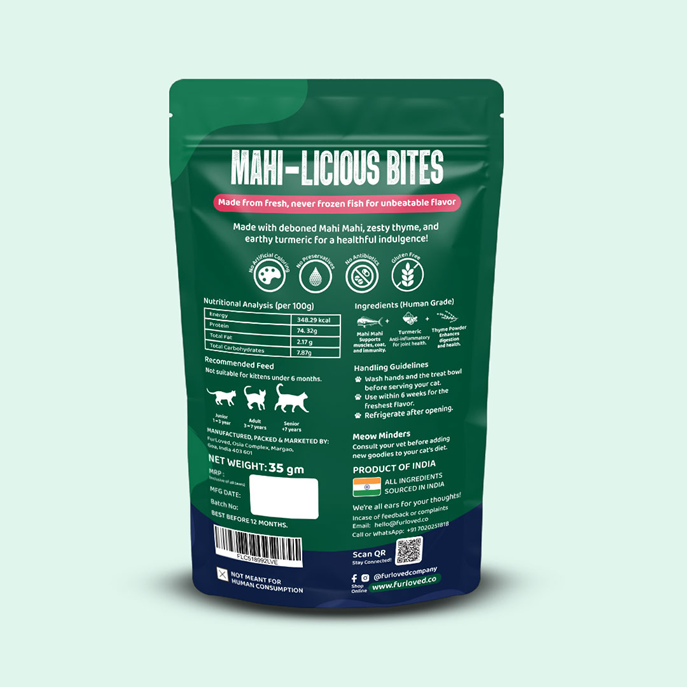 FurLoved Mahi licious Bites Cat Treats Cats-Treats & Others FurLoved