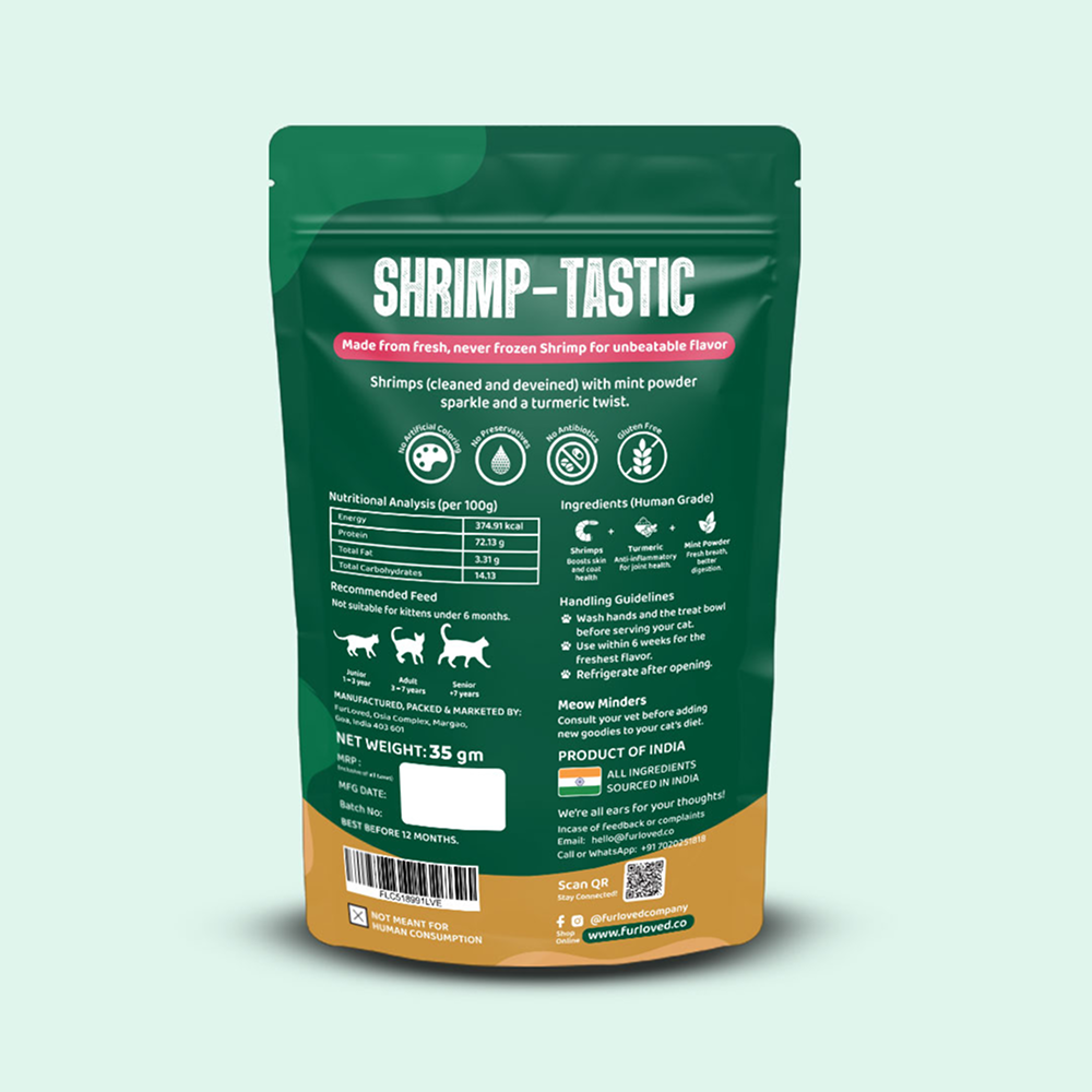 FurLoved Shrimp Tastic Cat Treats Cats-Treats & Others FurLoved