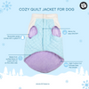Pets Way Cozyquilt Winter Jacket for Dogs (Yellow) Dogs-Clothing & Accessories Pets Way Dropship