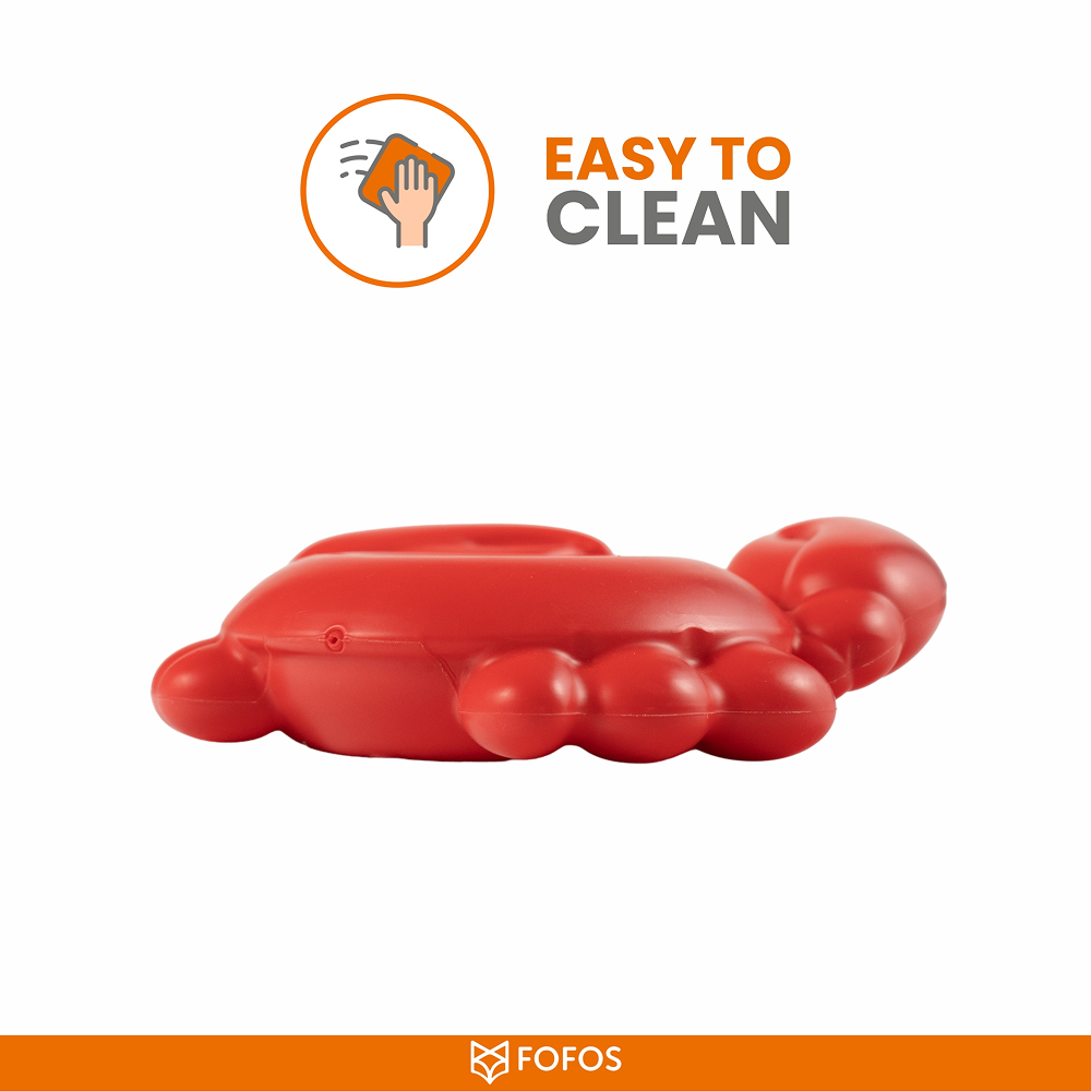 Barkbutler x Fofos Ocean Crab Squeaky Chew Toy for Dogs Dogs-Toys Barkbutler