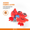 Barkbutler x Fofos Sealife Crab Plush Toy for Dogs Dogs-Toys Barkbutler