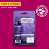 Purrkins Crab & Chicken Soft Jerky Cat Treats Cats-Treats & Others Purrkins