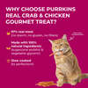Purrkins Crab & Chicken Soft Jerky Cat Treats Cats-Treats & Others Purrkins