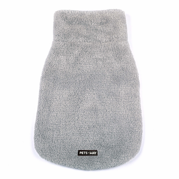 Pets Way Crazy Fur Winter Jacket for Dogs (Ash)
