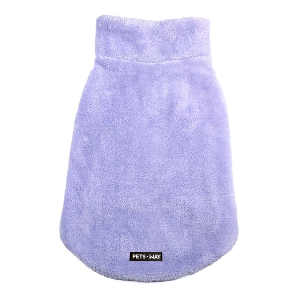 Pets Way Crazy Fur Winter Jacket for Dogs (Dust Blue)