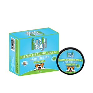 Cure By Design 100mg CBD Pain Relief Hemp Healing Balm for Dogs and Cats