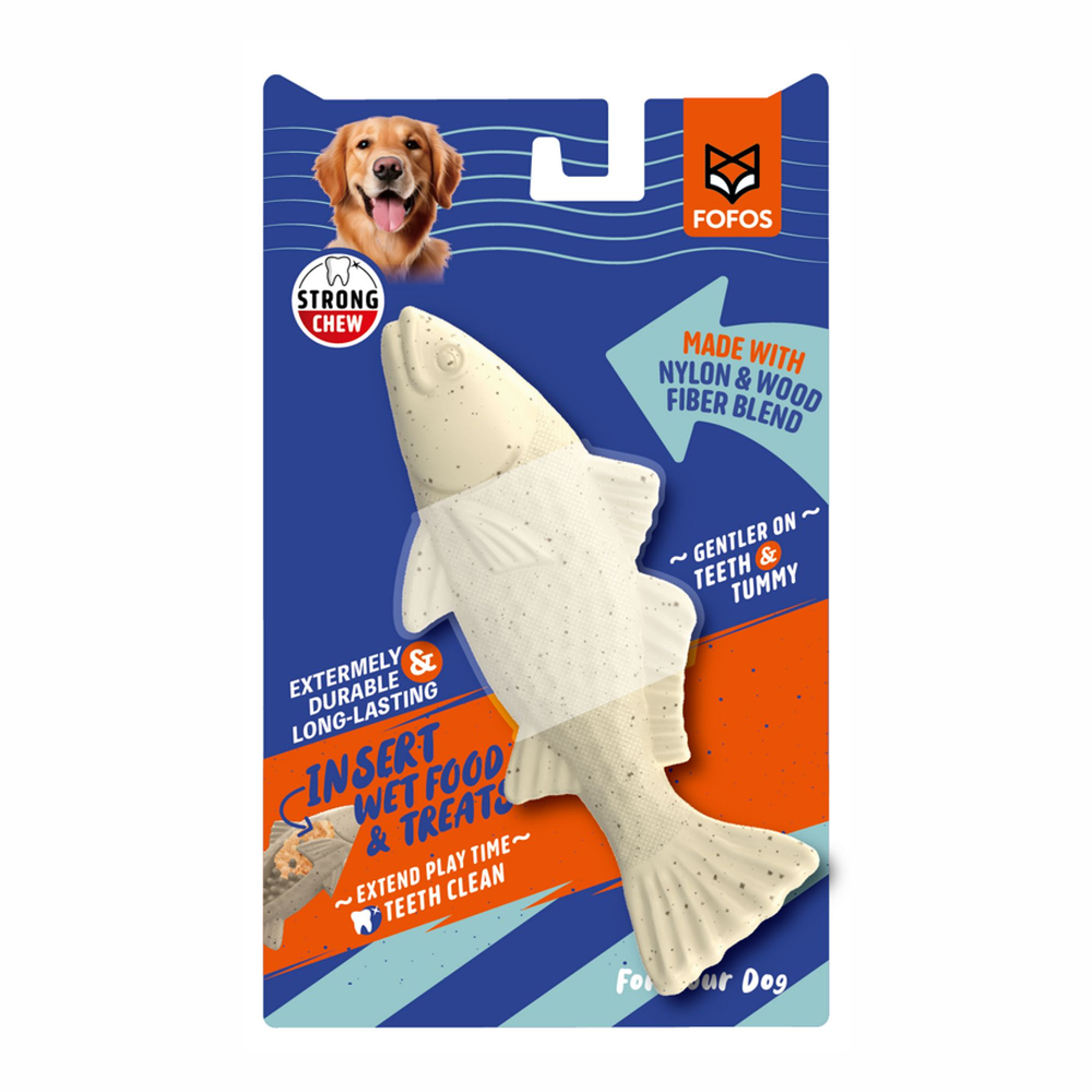 Barkbutler x Fofos Durable Cuttlefish Chew Toy for Dogs Dogs-Toys Barkbutler 17x6cm