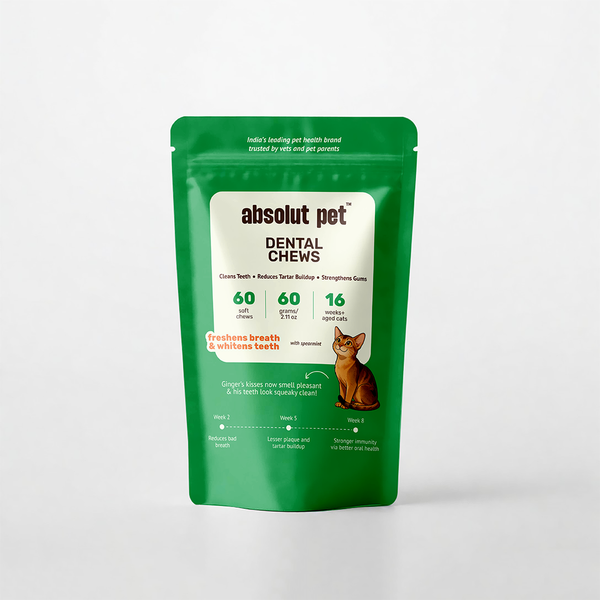 Absolut Pet Dental Chews Supplements for Cats
