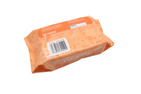 Fofos Lavender Scented Hydrating  Wipes for Dogs and Cats