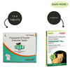 Areion Vet Feli D Dewormer Tablets (pack of 4 tablets) and Savavet Fiprofort Plus Tick & Flea Control Spot On for Cats Combo Cats-Pharmacy Exclusive Combo 1 Strip (4 tablet) + 1 Pipette (0.5ml)