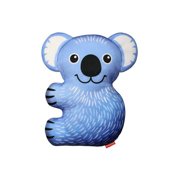 Red Dingo Durables Koala Fetch Toy For Dogs (Grey)