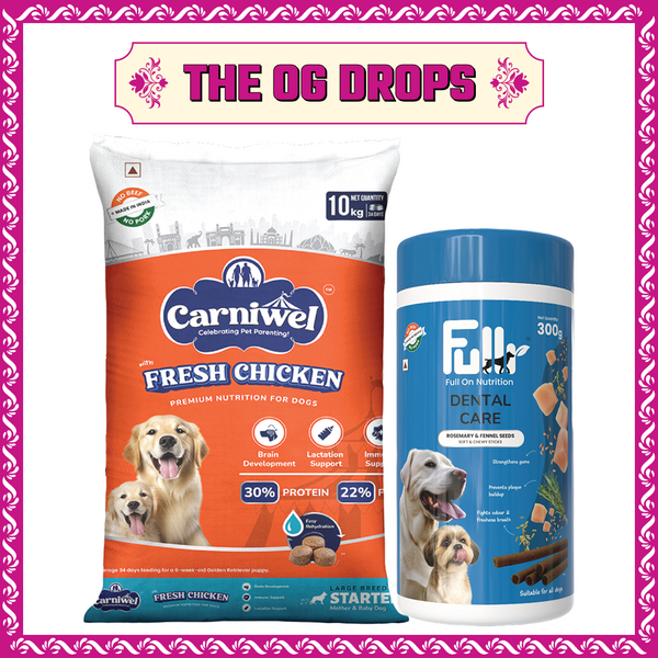 Carniwel Fresh Chicken Kibble Large Breed Starter Dog Dry Food