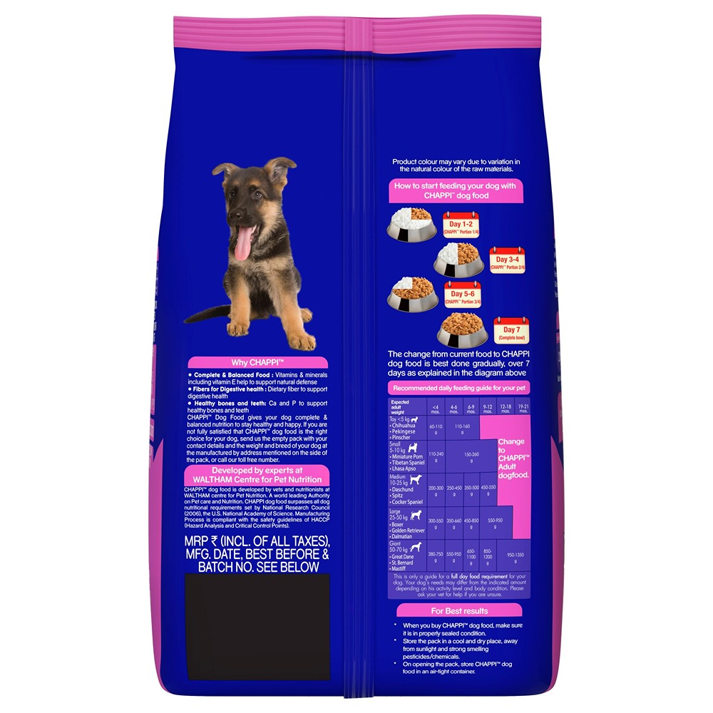 Chappi Chicken & Milk Dry Puppy Food