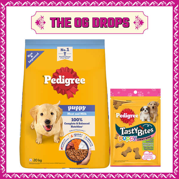 Pedigree Meat & Milk Puppy Dog Dry Food