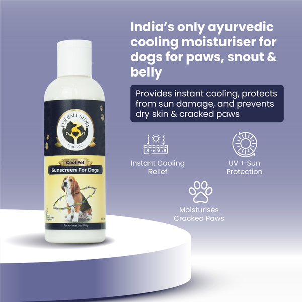 FurBall Story Cool Pet Sunscreen and Moisturizer for Dogs and Cats