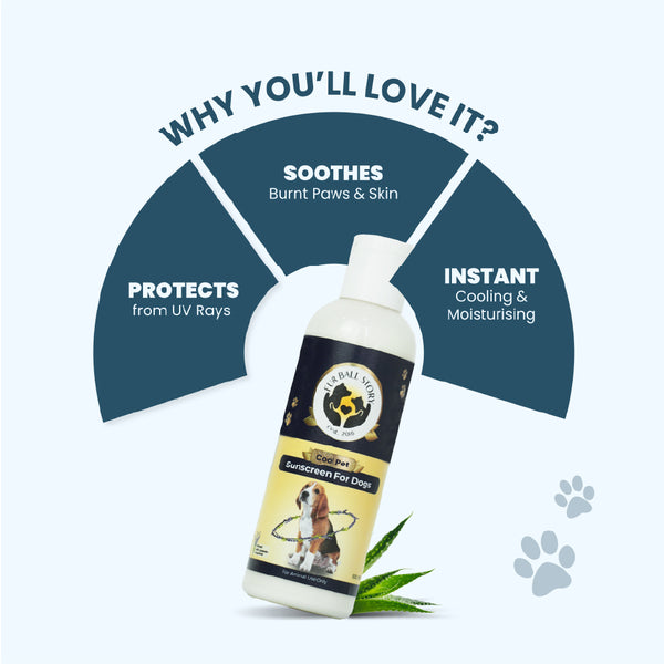 FurBall Story Cool Pet Sunscreen and Moisturizer for Dogs and Cats
