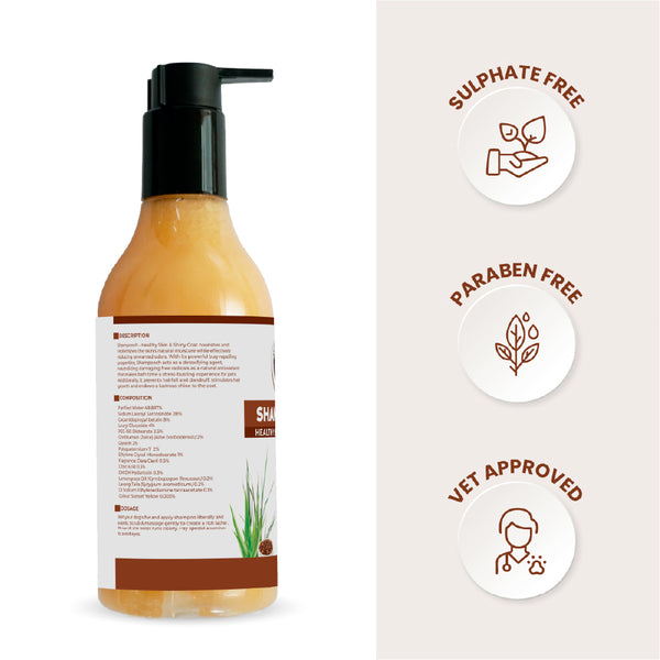 FurBall Story Shampooch Healthy Skin & Shiny Coat Shampoo for Dogs