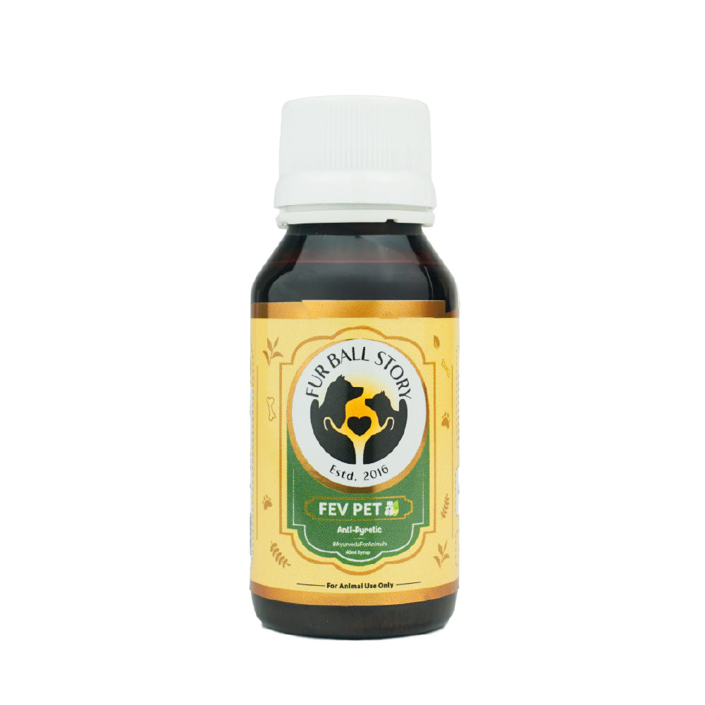 Buy FurBall Story Fever, Cough & Cold Relief Syrup for Dogs and Cats ...