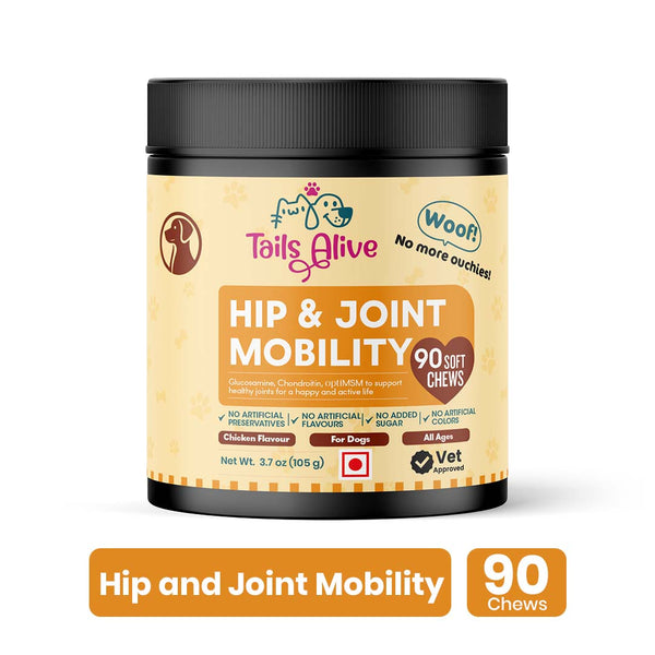 TailsAlive Hip & Joint Chicken Flavor Soft Chews Supplements for Dogs