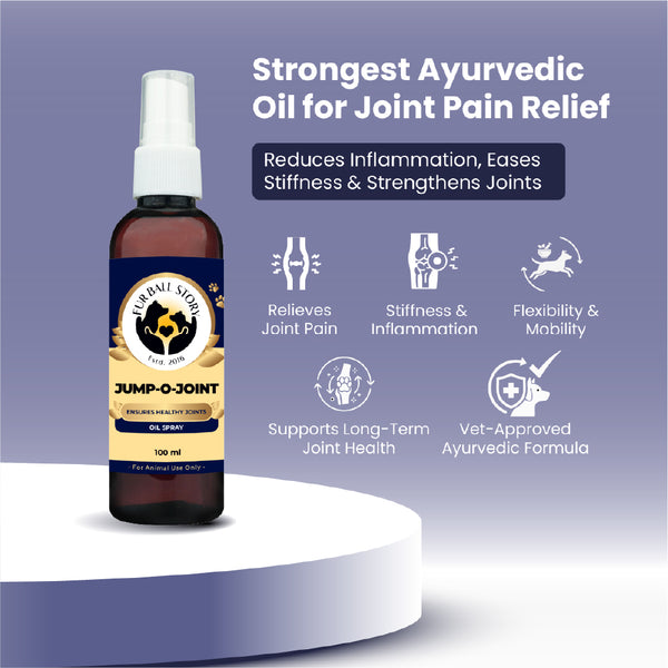 FurBall Story Jump O Joint Care Oil for Dogs and Cats