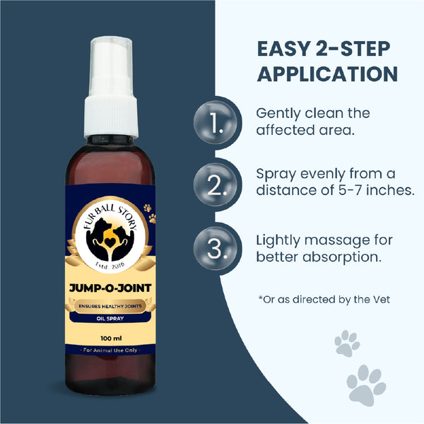 FurBall Story Jump O Joint Care Oil for Dogs and Cats