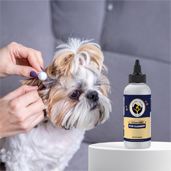 FurBall Story Ear Cleanser for Dogs and Cats