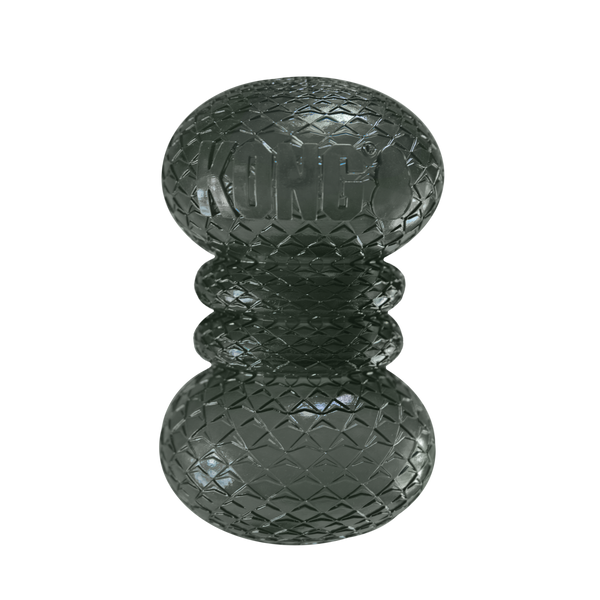 Kong DuraMax Dumbbell Toy for Dogs (Black Transparent)