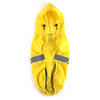 The Drizzle Deflector - Adjustable & Reflective Raincoat for Dogs by Lana Paws (Solid Yellow) Dogs-Clothing & Accessories Lana Paws