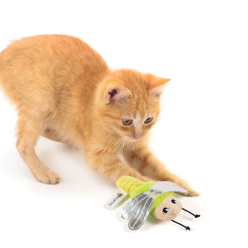 Barkbutler x Fofos Dragonfly Catnip Toy for Cats