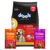 Drools Chicken and Egg Puppy Dry Dog Food with Free Creamy Treat Pouch Dogs- Dry Food Drools