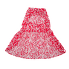 Skatrs Cotton Dress for Dogs and Cats (Hot Pink and White) Both-Clothing & Accessories Skatrs