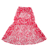 Skatrs Cotton Dress for Dogs and Cats (Hot Pink and White) Both-Clothing & Accessories Skatrs