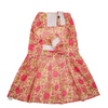 Skatrs Cotton Dress for Dogs and Cats (Off White and Pink Lotus) Both-Clothing & Accessories Skatrs