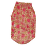 Skatrs Cotton Shirt for Dogs and Cats (Off White and Pink Lotus) Both-Clothing & Accessories Skatrs