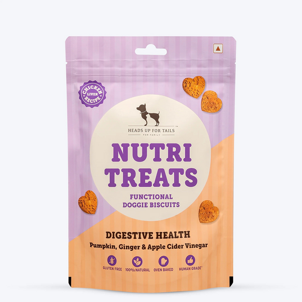 HUFT Gluten Free Nutri Chicken Liver Recipe Digestive Healthy Dog Treats