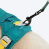 HUFT Walkmate Harness for Dogs (Teal Green) Dogs-Collar, Leashes, harnesses Heads Up for Tails