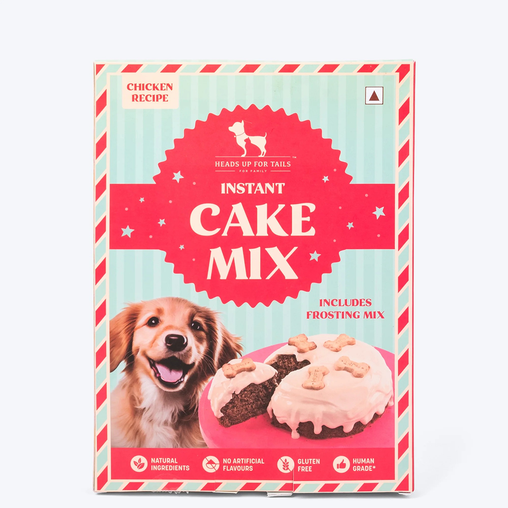 HUFT Gluten Free Instant Chicken Cake Frosting Mix Dog Treats Dog Treats + Others Heads Up for Tails 190g