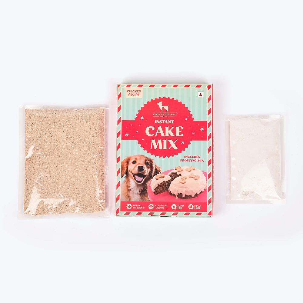 HUFT Gluten Free Instant Chicken Cake Frosting Mix Dog Treats Dog Treats + Others Heads Up for Tails