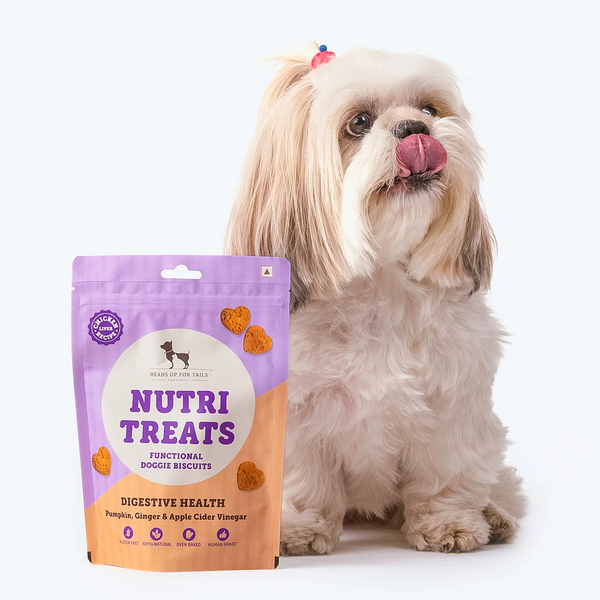 HUFT Gluten Free Nutri Chicken Liver Recipe Digestive Healthy Dog Treats