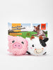 Fofos Pig and Cow Sprike Ball Animal Toy for Dogs Dogs-Toys FOFOS